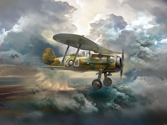 Gloster Gladiator Mk.I, WWII British Fighter ICM32040