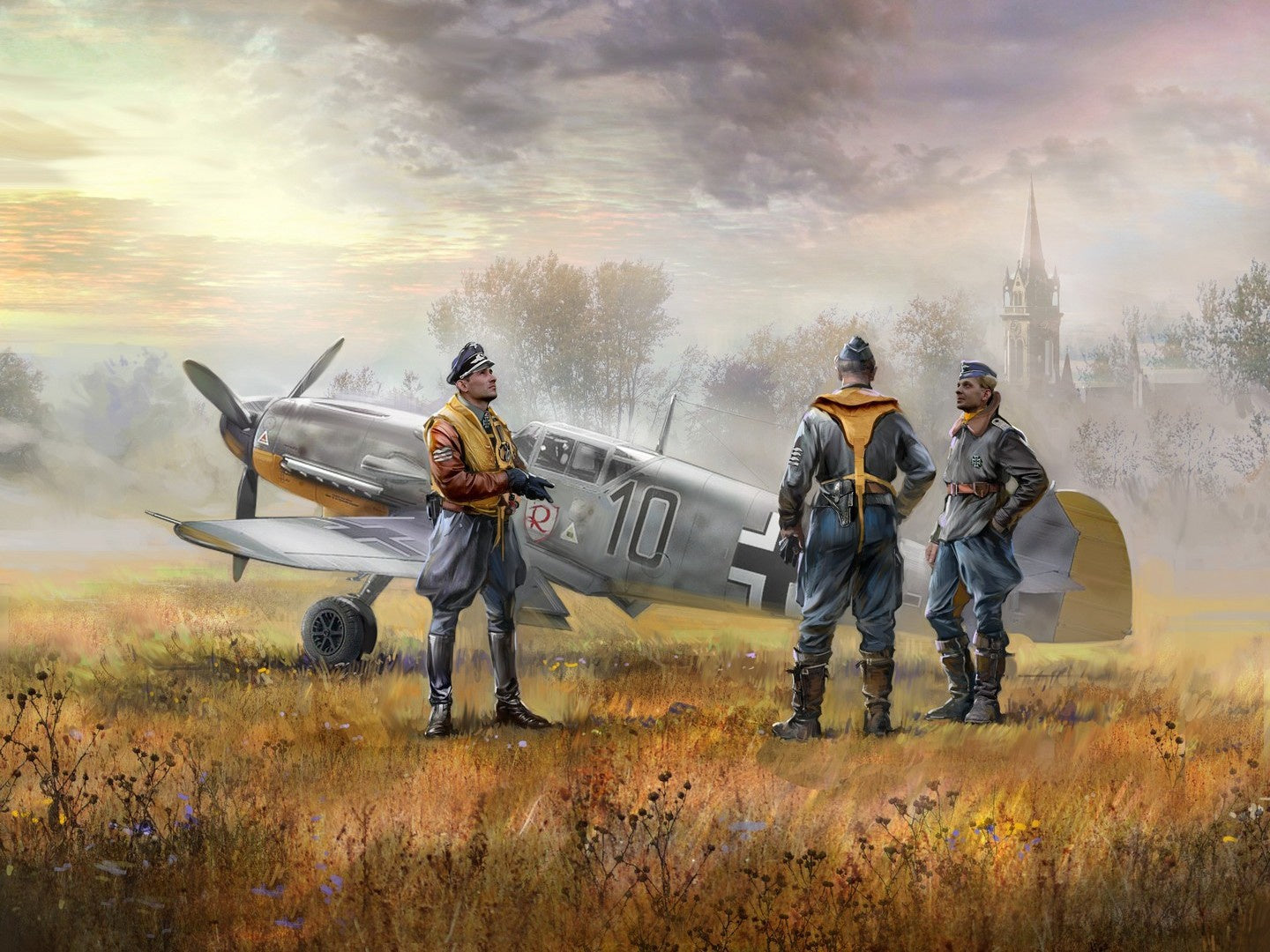 German Luftwaffe Pilots (1939-1945) 3 Figures ICM32101