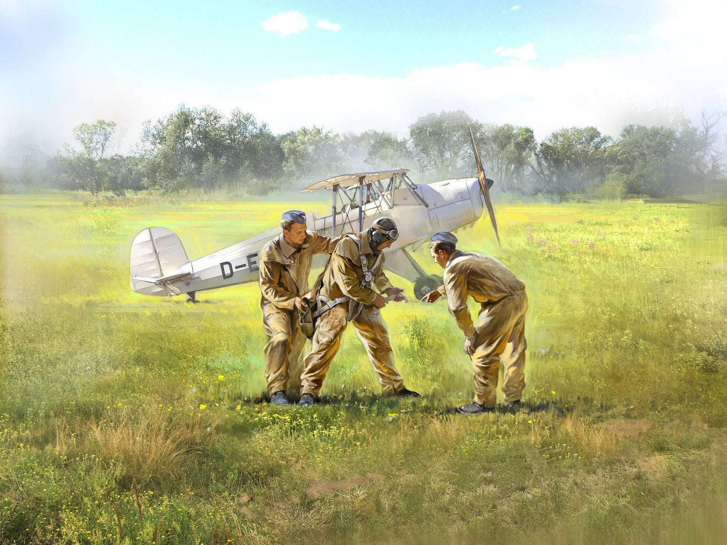 German Luftwaffe Cadets (1939-1945) 3 Figures ICM32103