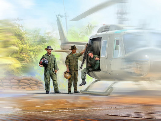 U.S. Helicopter Pilots (Vietnam War) 3 Figures ICM32114