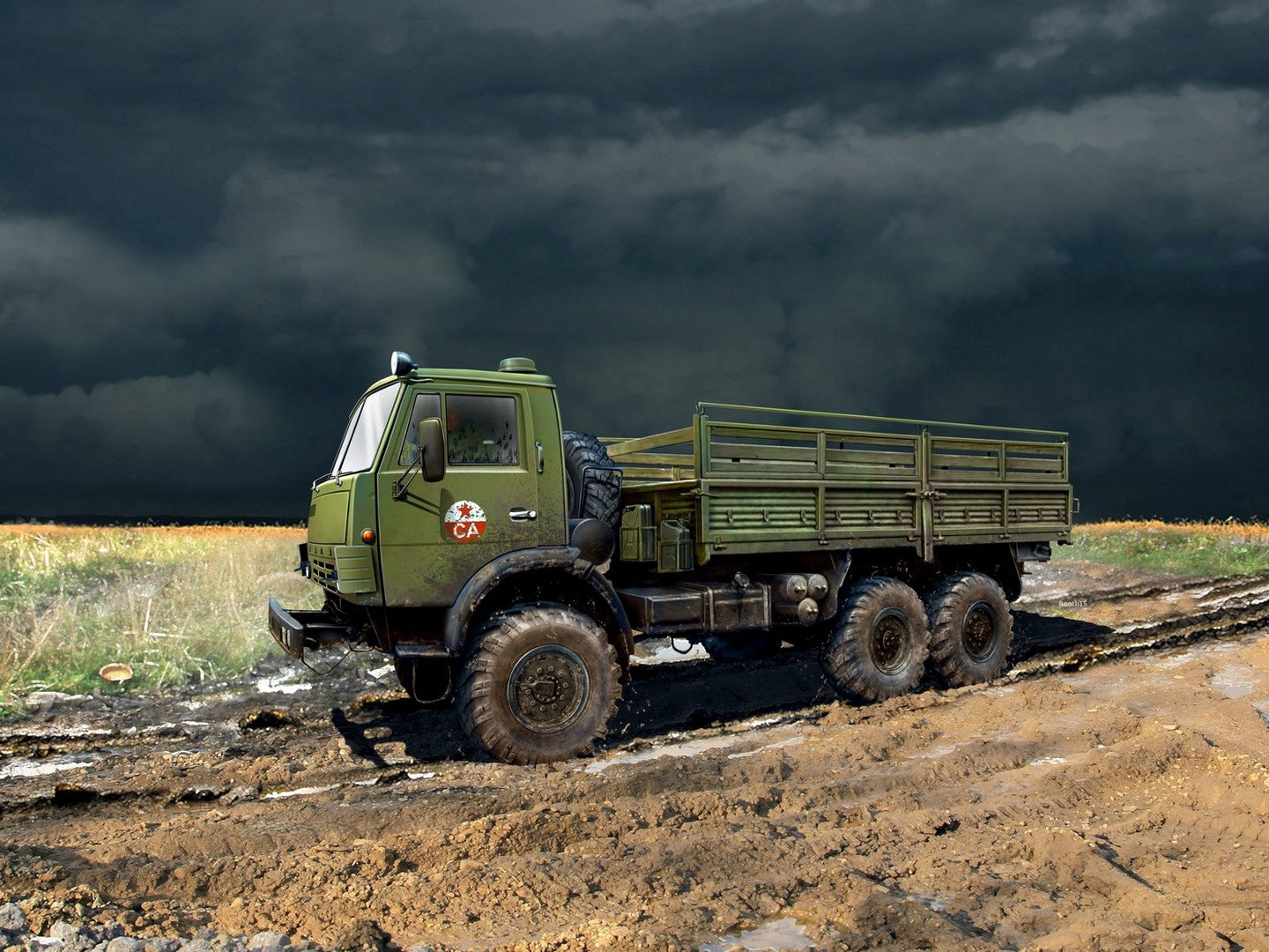 Soviet Six-Wheel Army Truck ICM35001