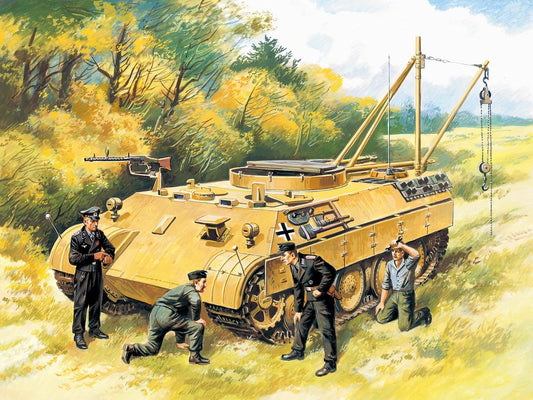 German Tank Crew (1943-1945) 4 Figures ICM35211