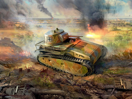 Leichttraktor Rheinmetall 1930, German Tank ICM35330