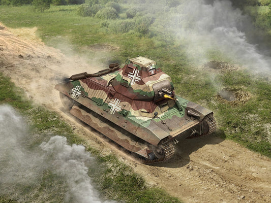 FCM 36, French Light Tank In German Service ICM35337