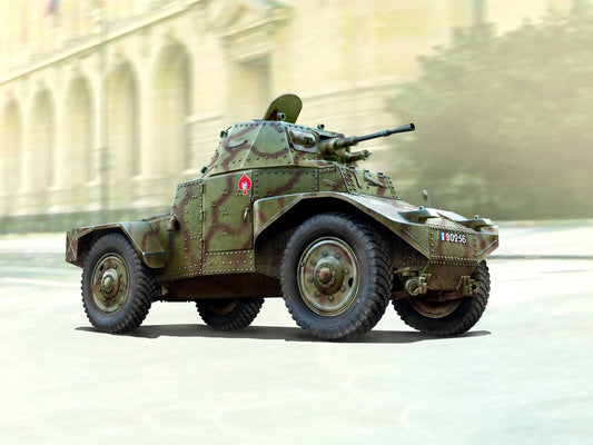 Panhard 178 AMD-35, WWII French Armoured Vehicle ICM35373