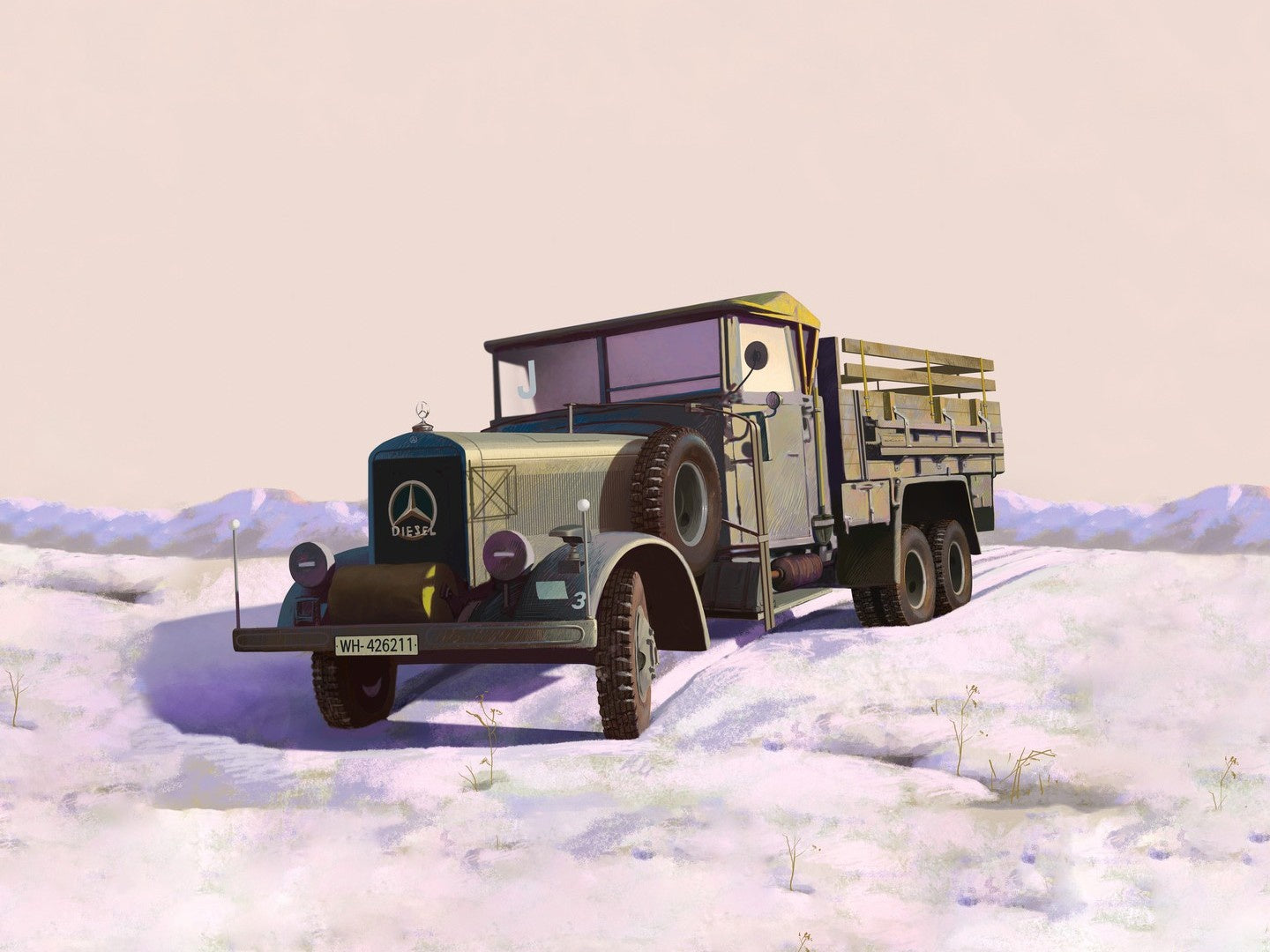 Typ LG3000, WWII German Army Truck ICM35405
