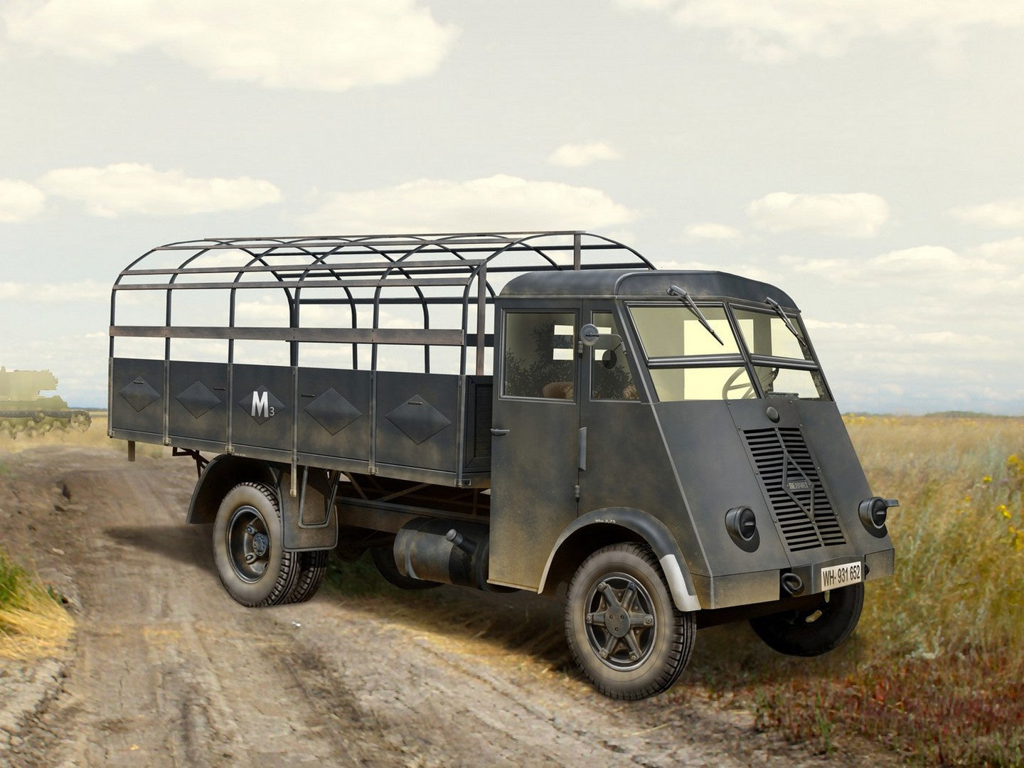 Lastkraftwagen 3,5 t AHN, WWII German Army Truck ICM35416