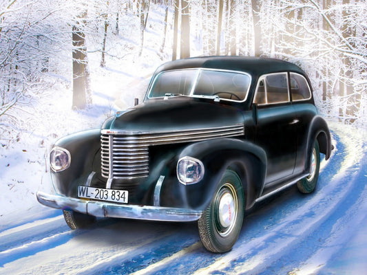 Kapitän 2-Door Saloon, WWII German Staff Car ICM35476