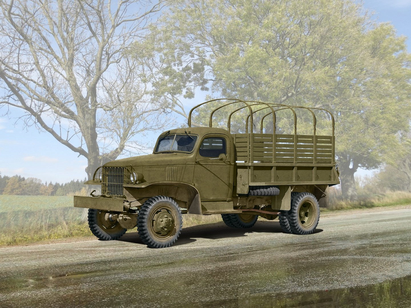 G7107, WWII Army Truck ICM35593