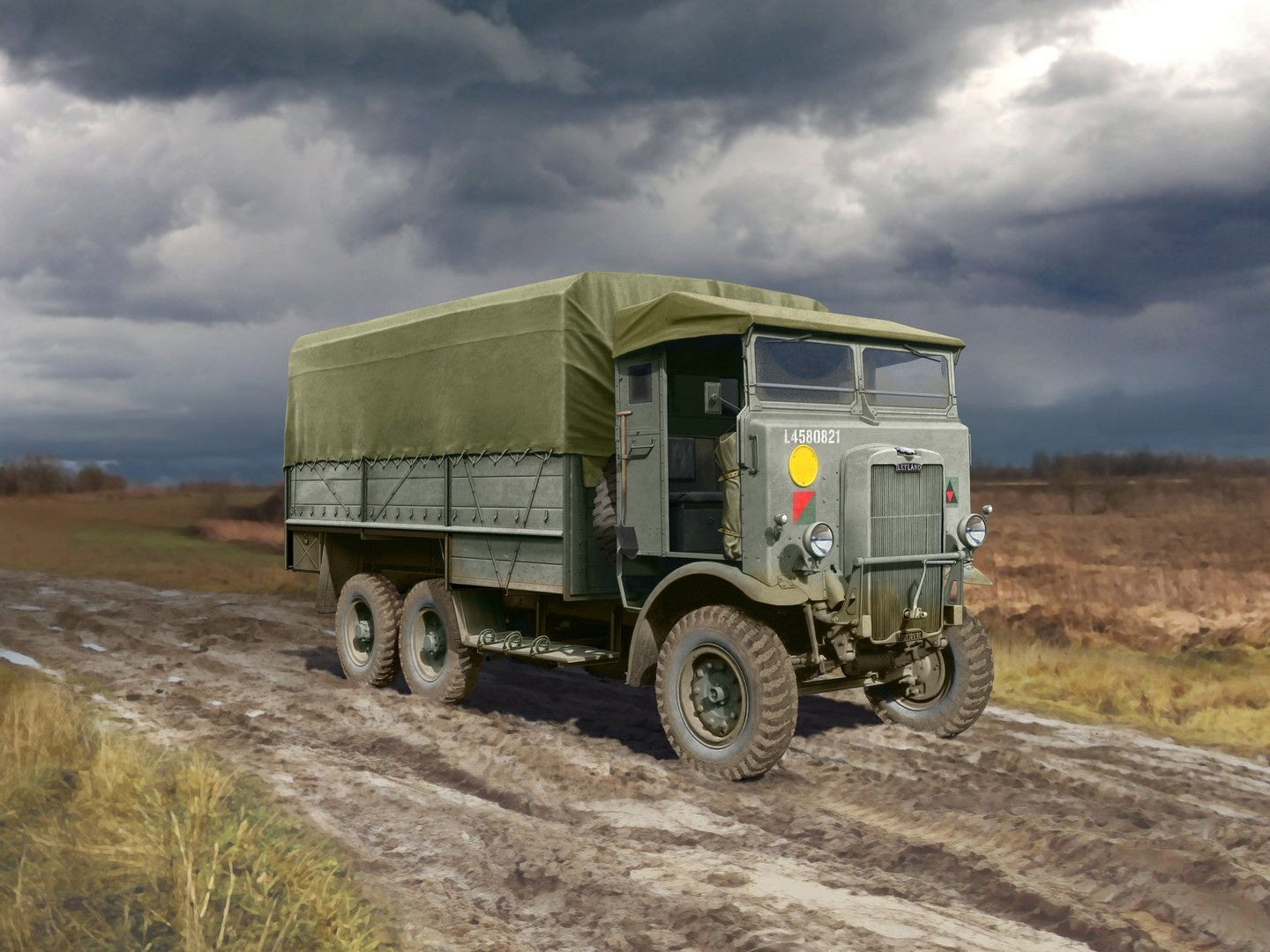 Leyland Retriever General Service, WWII British Truck ICM35600