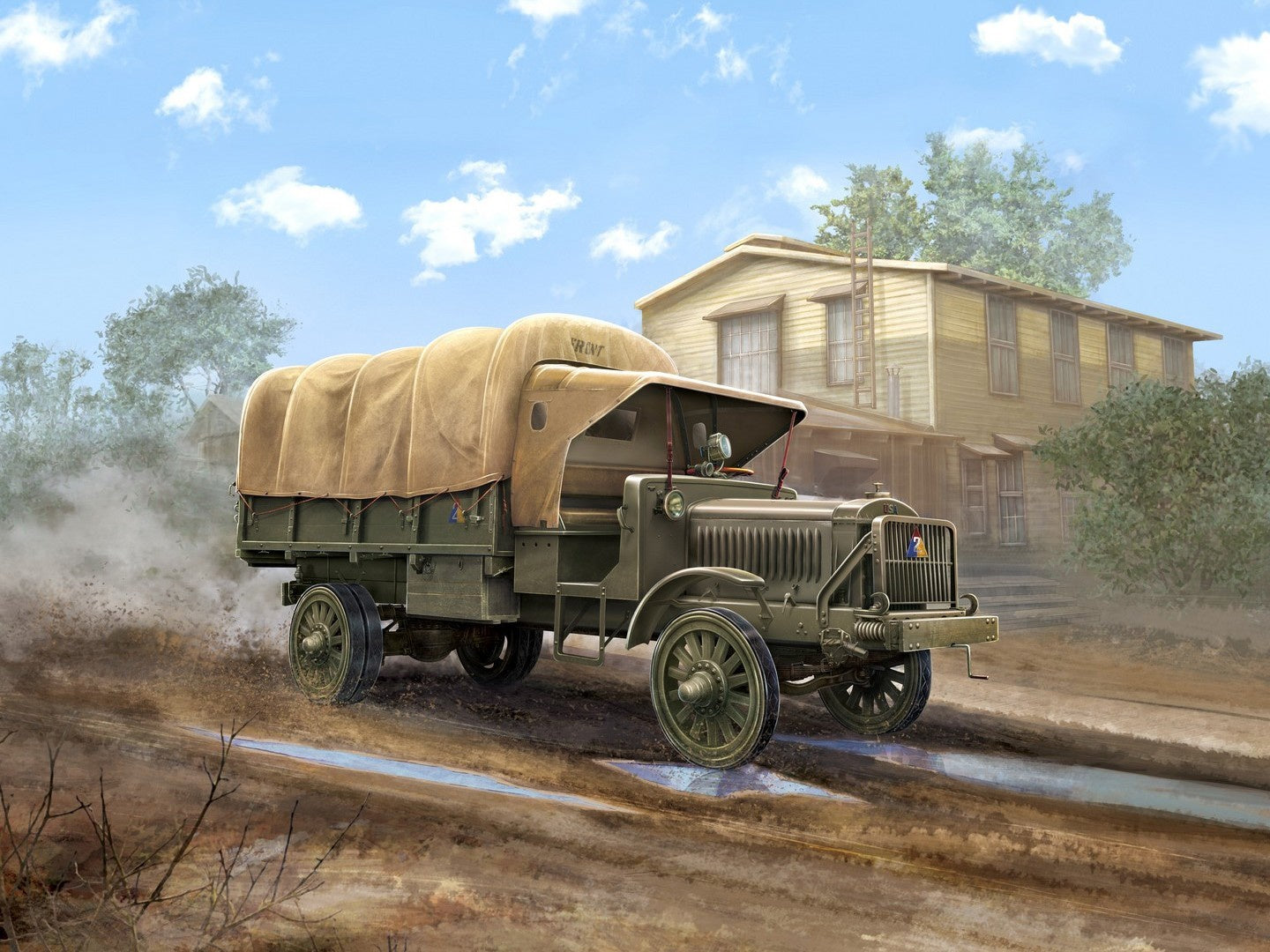 Standard B "Liberty", WWI U.S. Army Truck ICM35650
