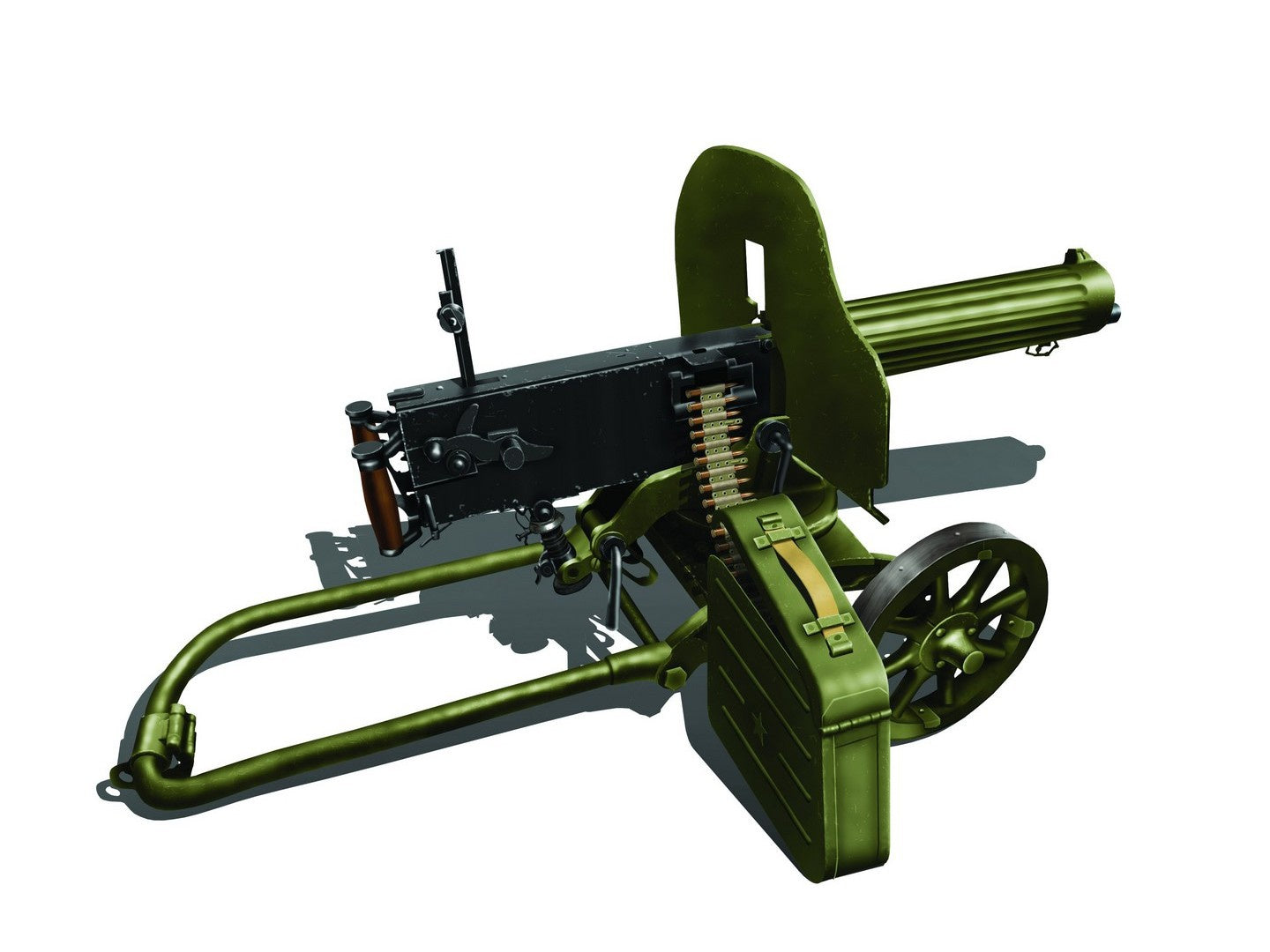 Soviet Maxim Machine Gun (1910/30) ICM35675