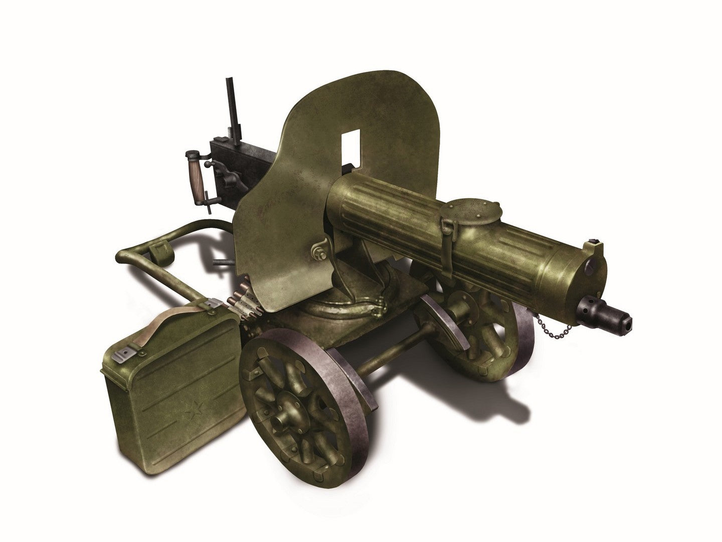 Soviet Maxim Machine Gun (1941) ICM35676