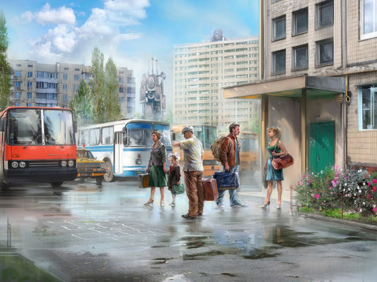 Chernobyl #6 Feat of Divers (3 Figures) ICM35906