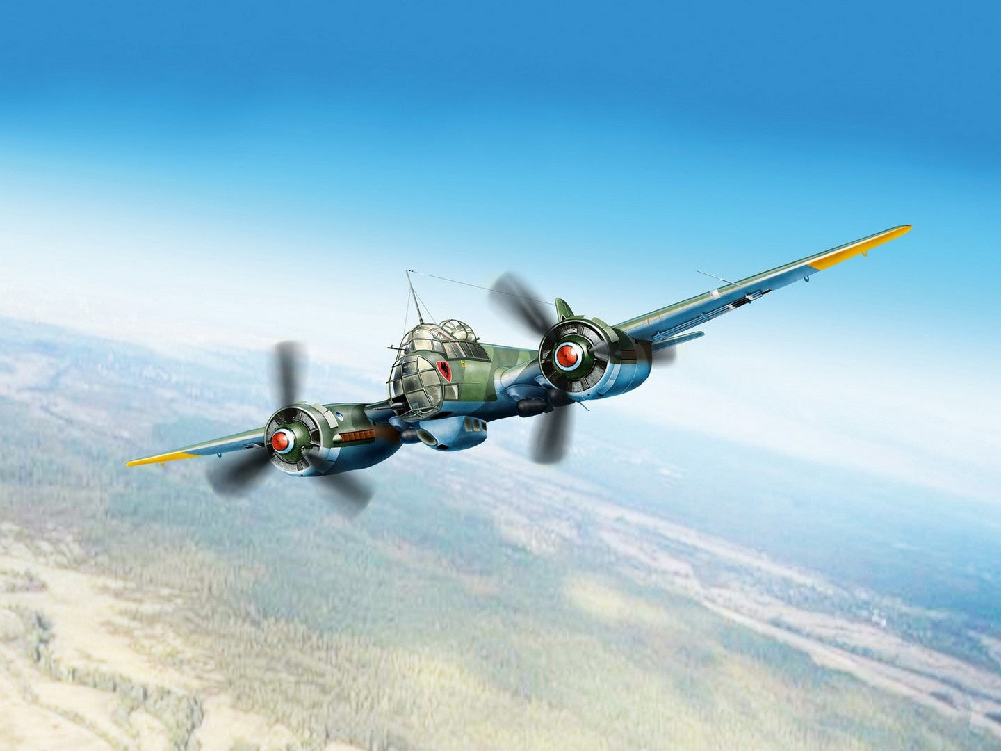 Ju 88A-5, WWII German Bomber ICM48232