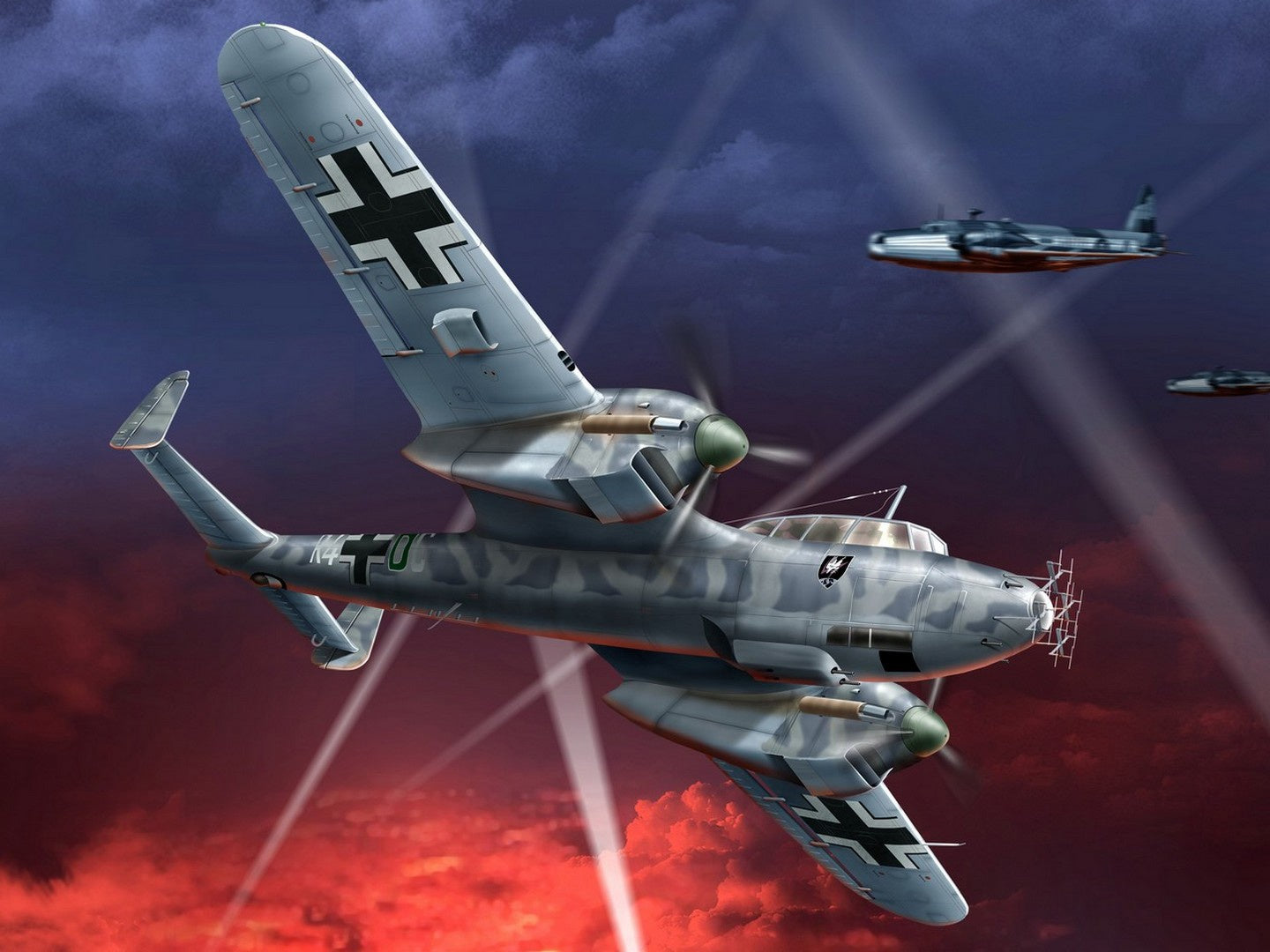 Do 215 B-5, WWII German Night Fighter Plane ICM48242