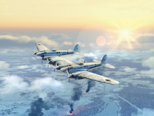 He 111Z-1 “Zwilling”, WWII German Glider Tug            ICM48260