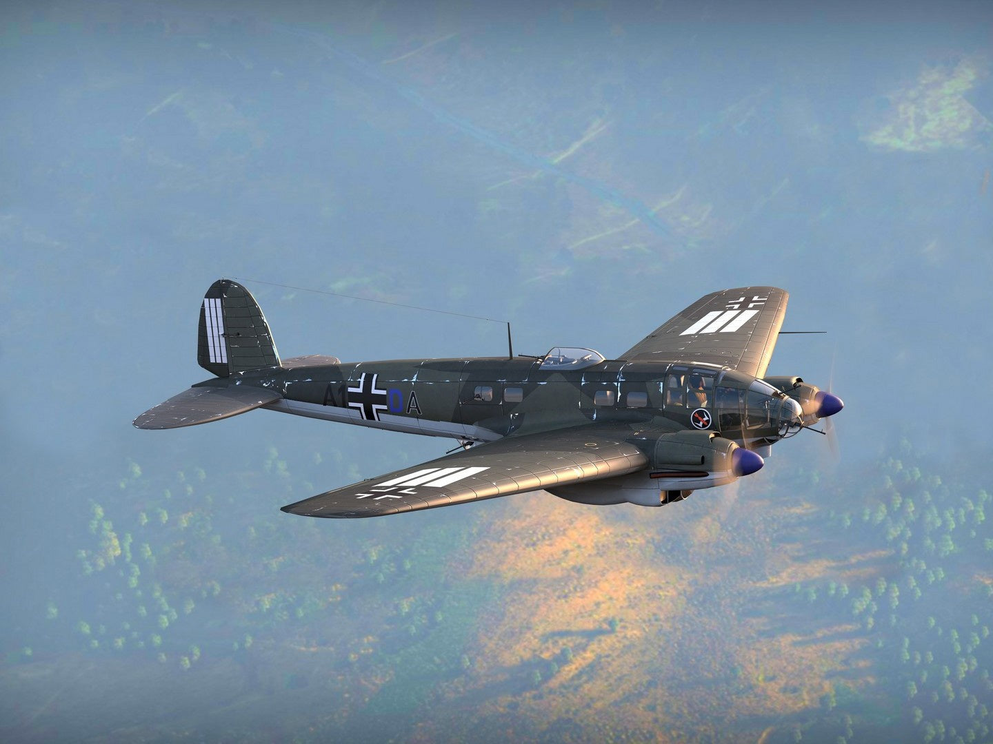 He 111H-3, WWII German Bomber ICM48261