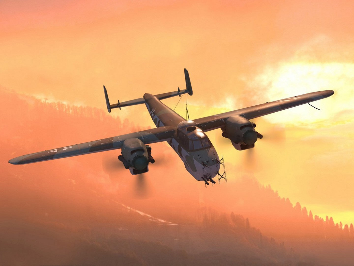 Do 217N-1, WWII German Night Fighter Plane ICM48271