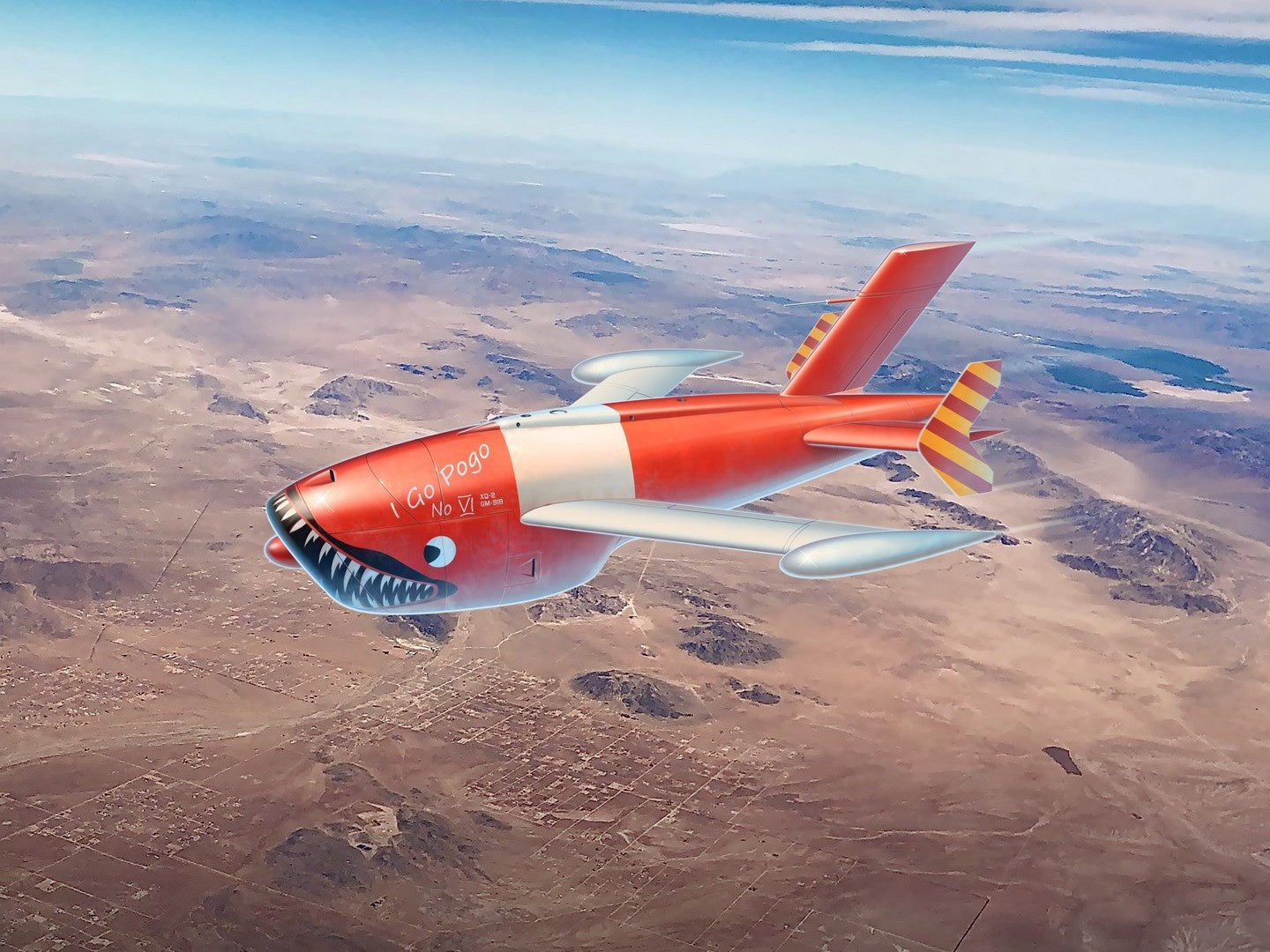 KDA-1 (Q-2A) Firebee, U.S. Drone (Set of 2) ICM48402