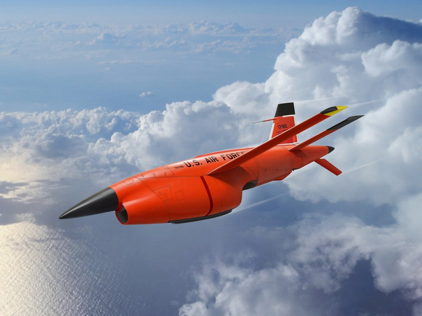 (BQM-34A) Q-2C Firebee, U.S. Drone (Set of 2) ICM48403