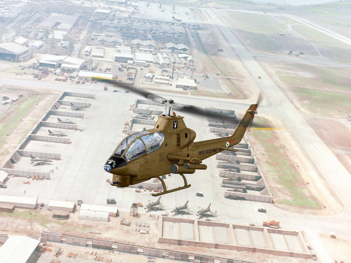 AH-1G Cobra (Early Production), U.S. Attack Helicopter ICM53030