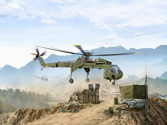 Sikorsky CH-54A Tarhe, U.S. Heavy Helicopter ICM53054