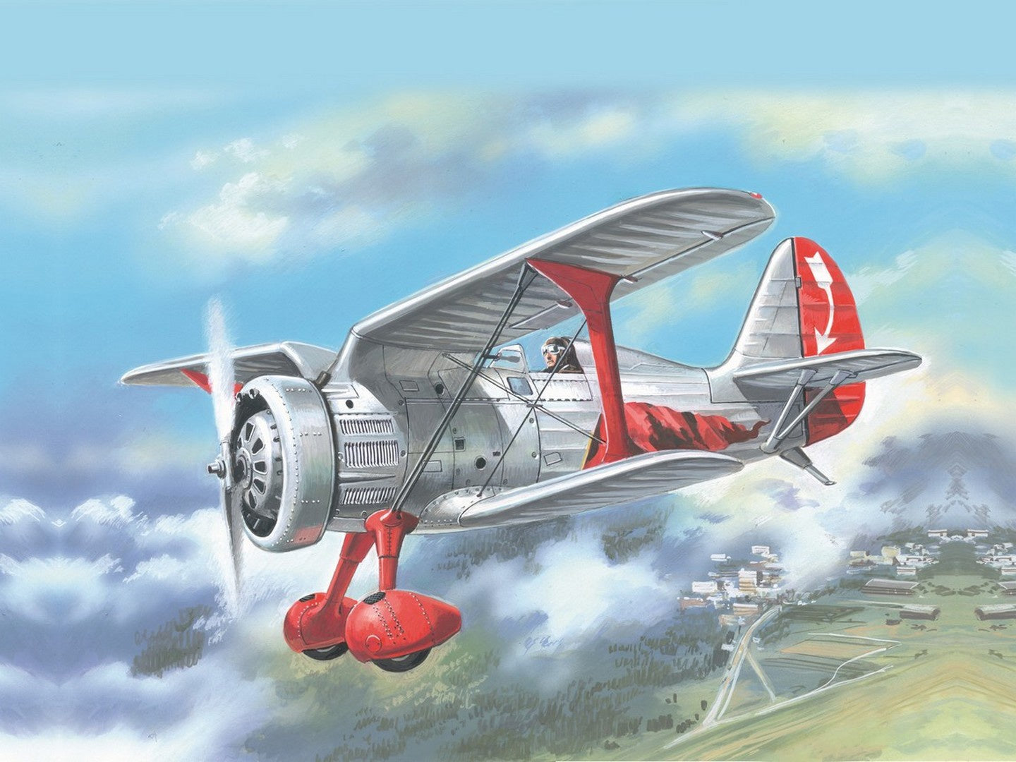 I-15, Soviet Biplane Fighter                       ICM72062