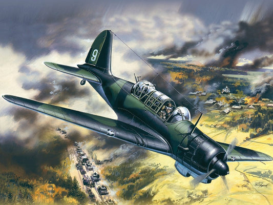 Su-2R, WWII Soviet Reconnaissance Plane ICM72082