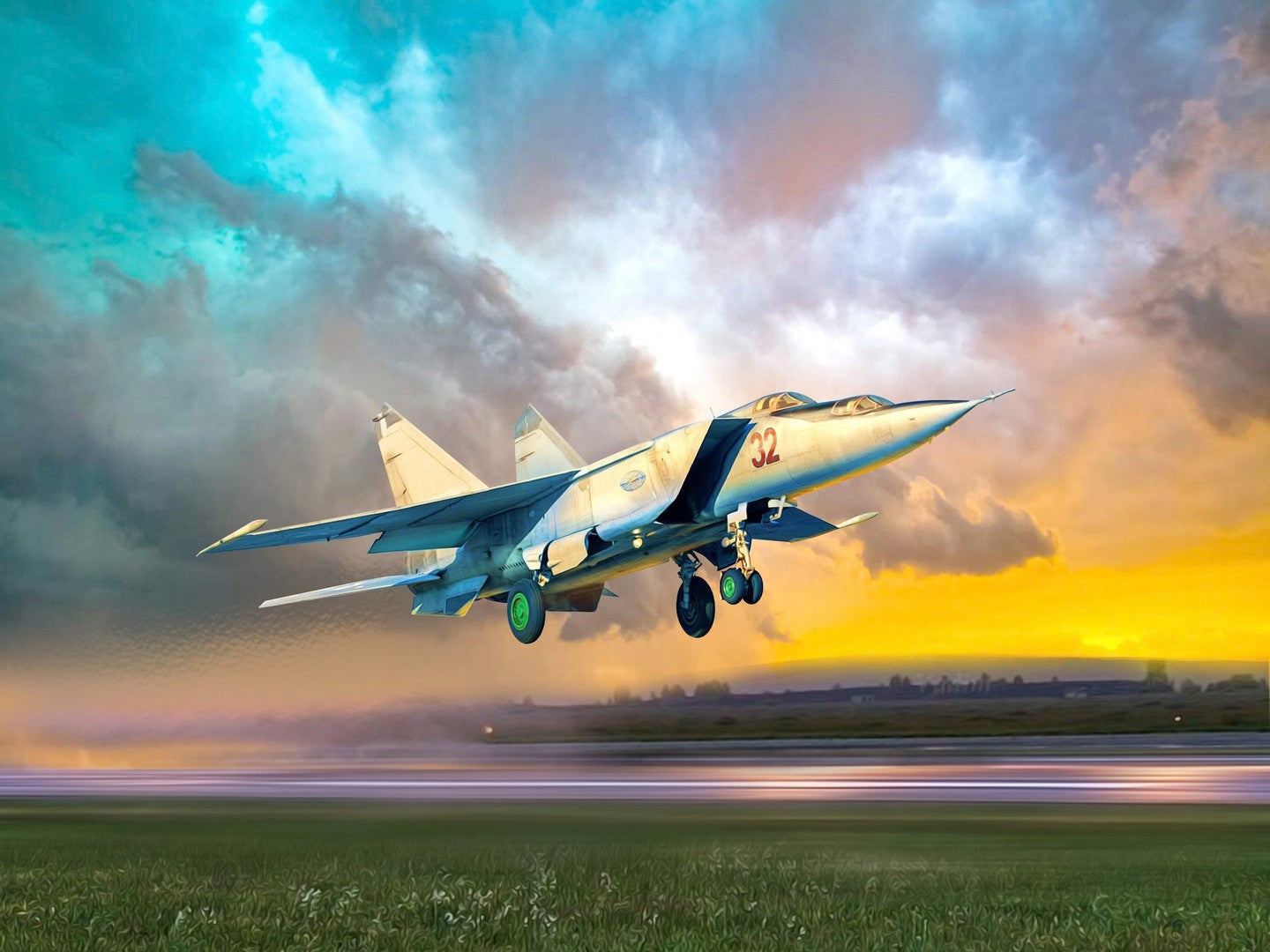 MiG-25 RU, Soviet Training Aircraft ICM72176