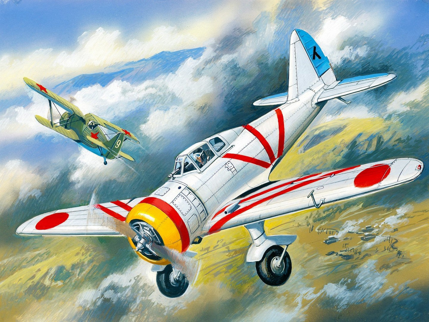 Ki-27a, Japanese Army Fighter ICM72201
