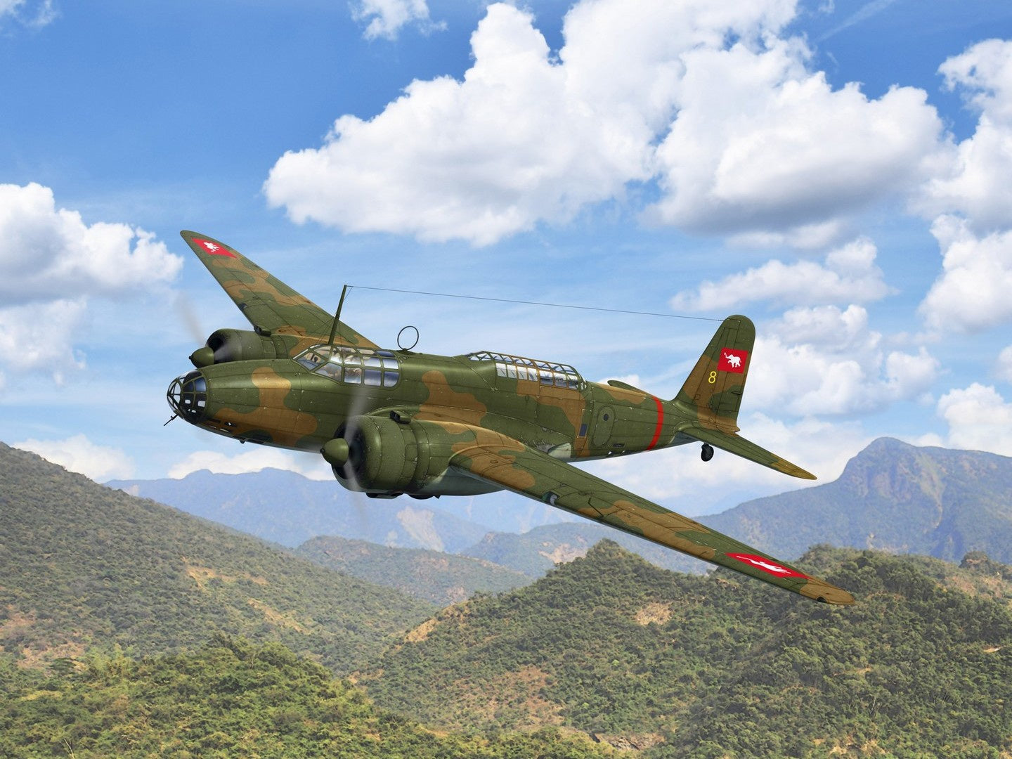 Ki-21-Ia RTAF, Thailand's Heavy Bomber ICM72206