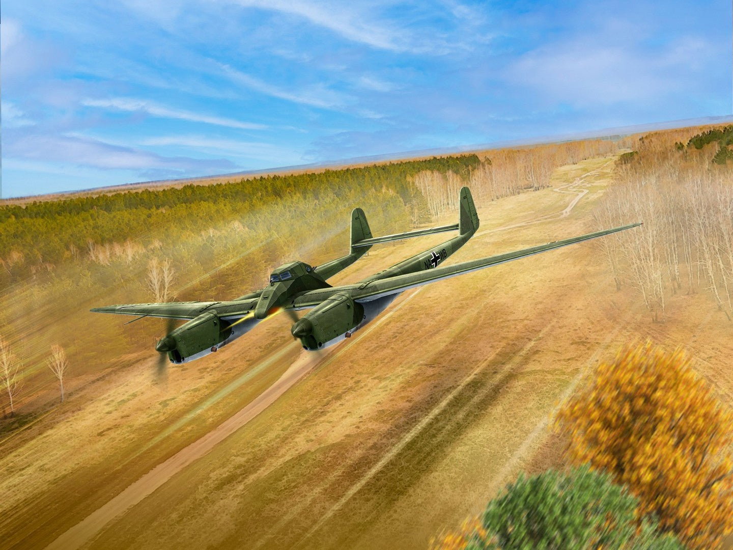 Fw 189C/V-6, German Attack Aircraft ICM72290