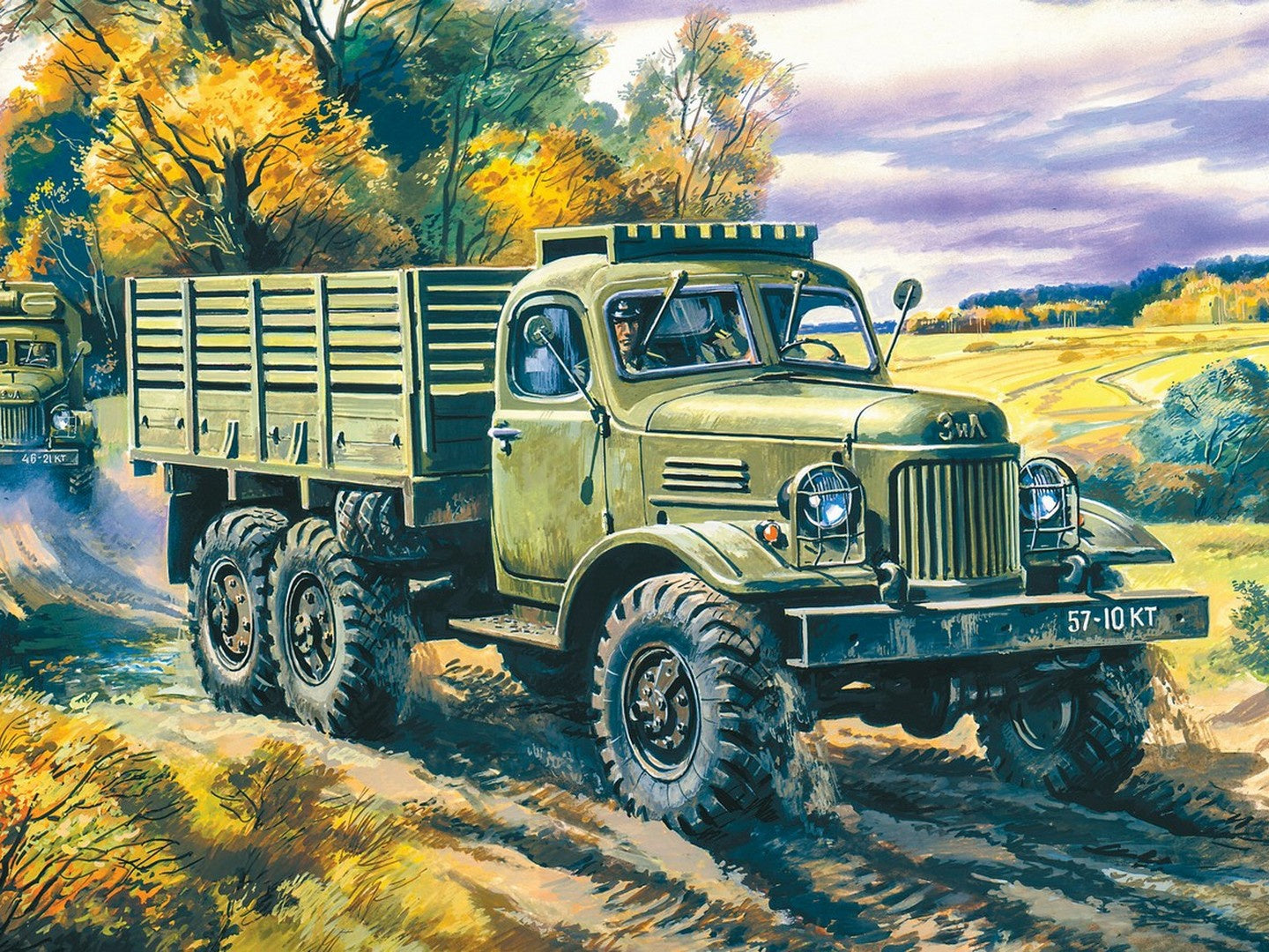ZiL-157, Army Truck ICM72541