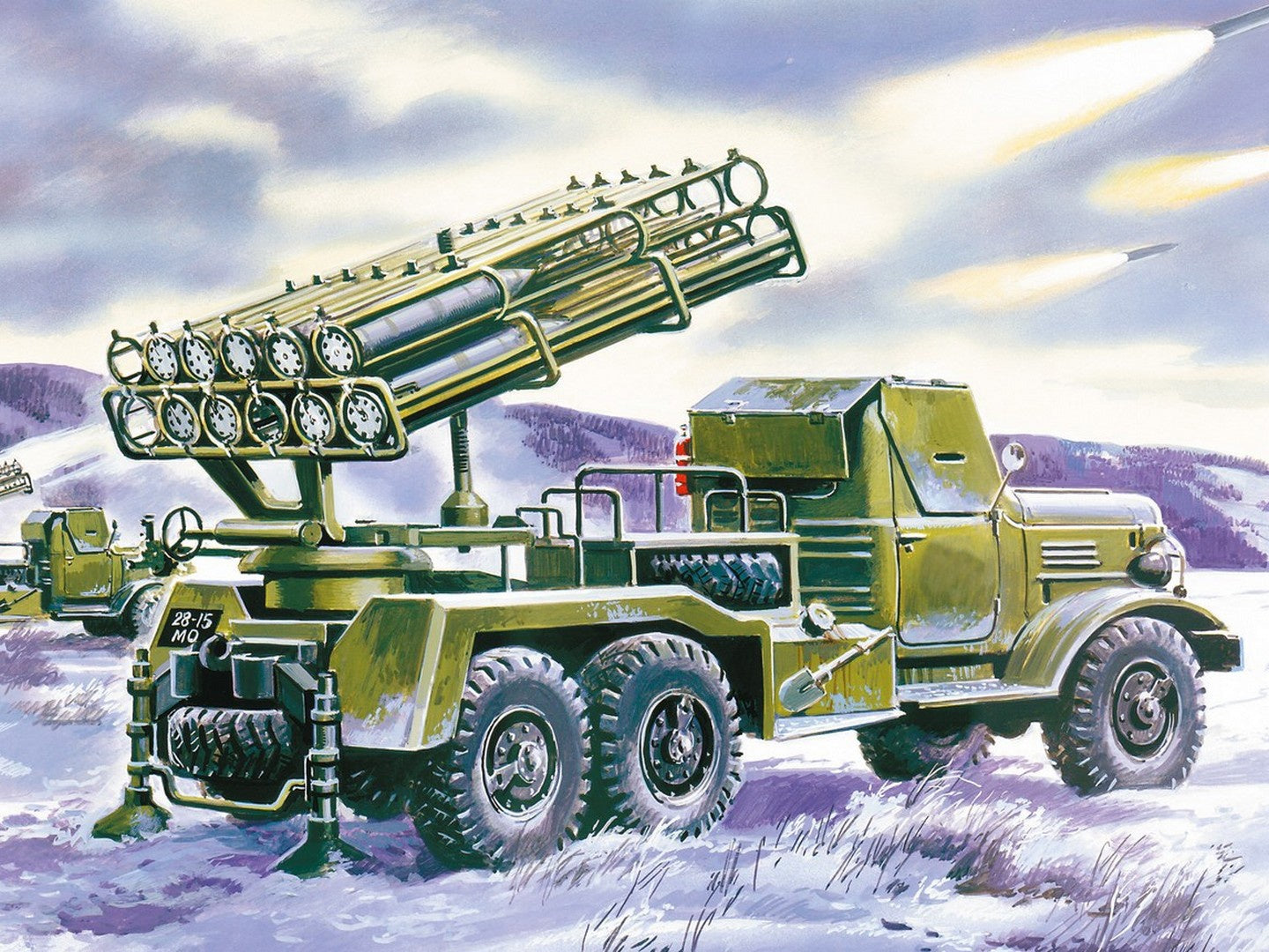 BM-24-12, MLRS on ZiL-157 Base ICM72591