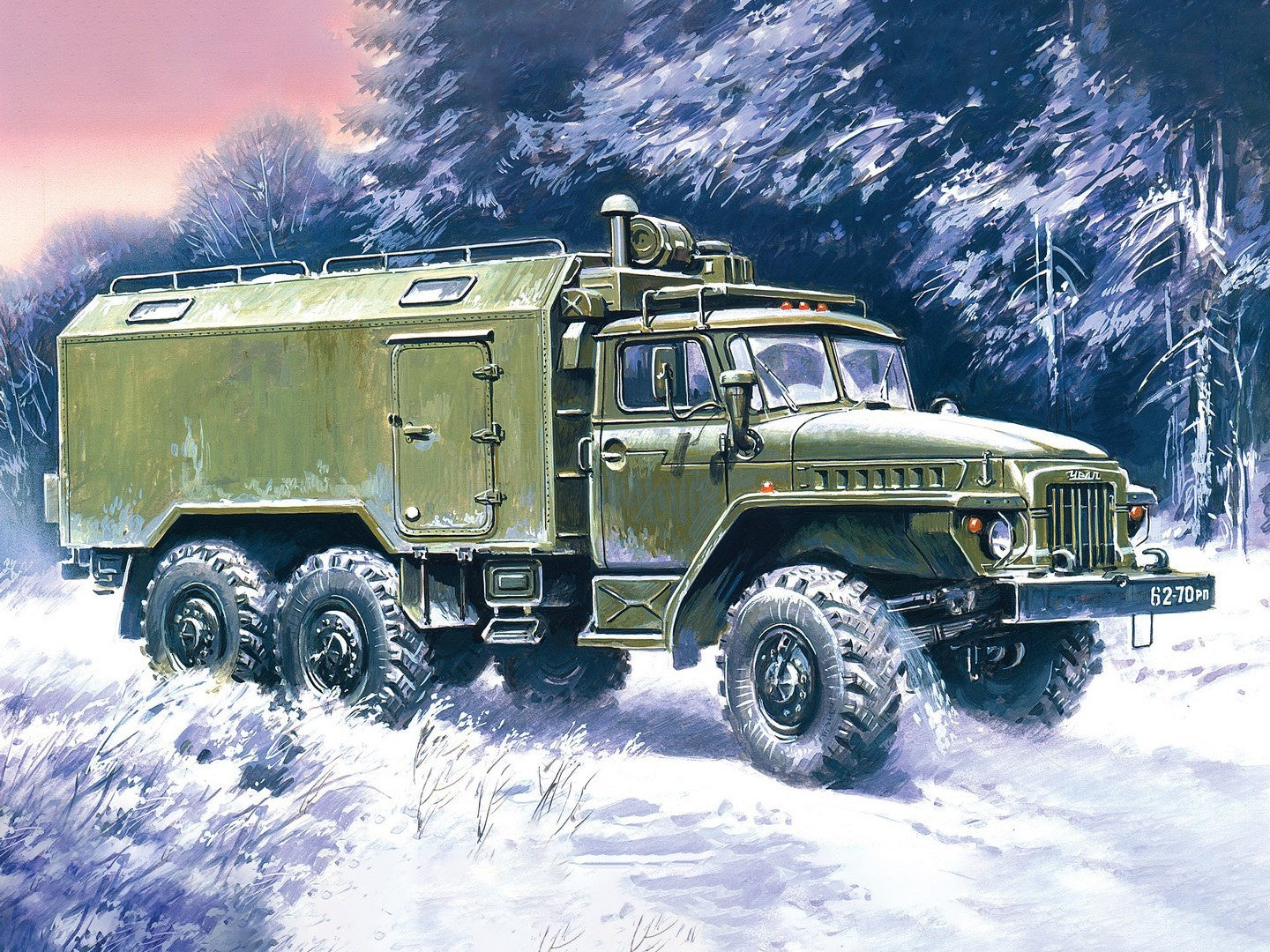 URAL-375A, Command Vehicle ICM72712