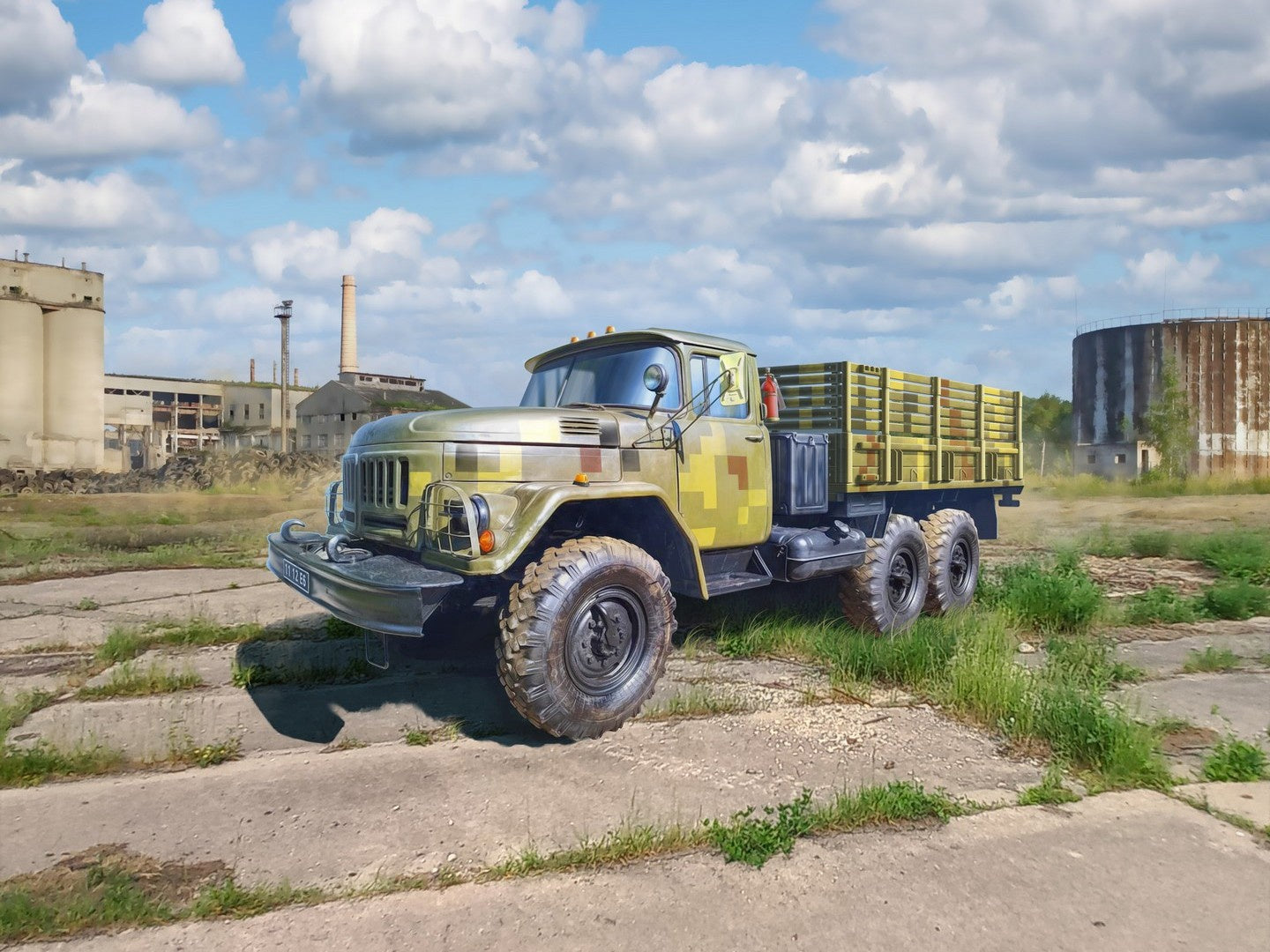 ZiL-131, Military Truck of the Armed Forces of Ukraine ICM72816