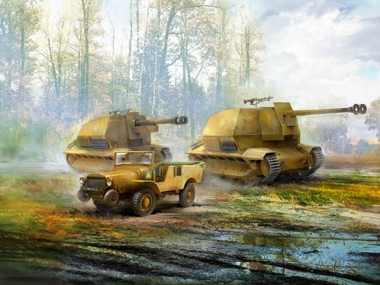 Mobile Brigade 'West' (Schnelle Brigade West), 1943 (Set of 3 Vehicles) ICMDS3517