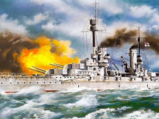 Kronprinz', WWI German Battleship ICMS003