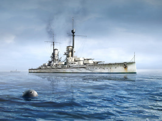 Kronprinz', WWI German Battleship ICMS016