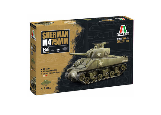 Italeri M4 Sherman 75mm W25751