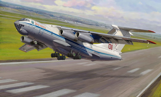 Zvezda 1/144 Ilyushin Il-76 Z7011