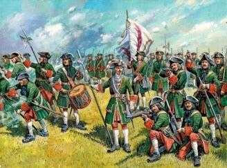 Zvezda Russian Infantry(Peter The Great) Z8049